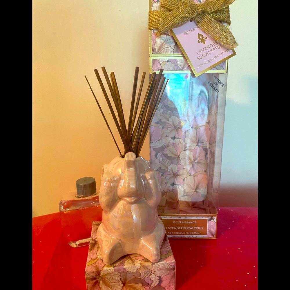 G.C Fragrance Lavender Eucalyptus High Fragrance Reed Diffuser